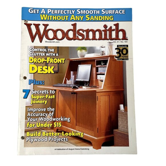 Woodsmith Other - Woodsmith Woodworking Magazine u Vol 31 Issue 184 Aug Sep 2009 Super Fast Joiner